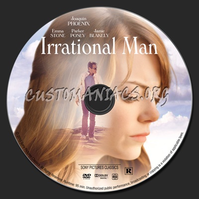 Irrational Man dvd label