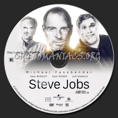 Steve Jobs dvd label