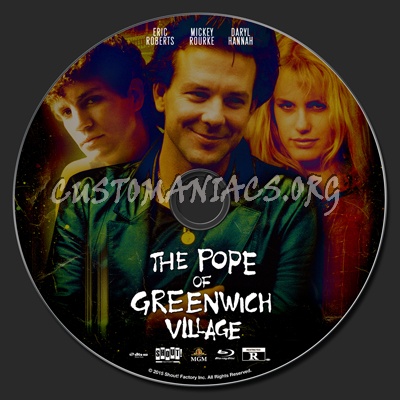 The Pope Of Greenwich Village blu-ray label