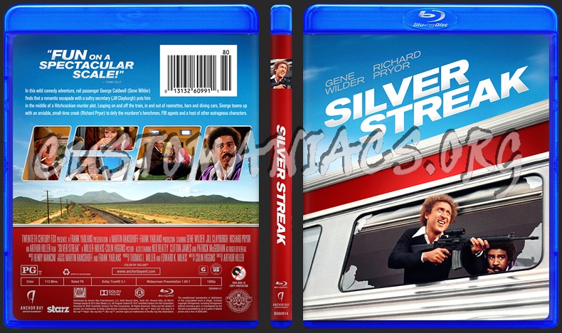 Silver Streak blu-ray cover