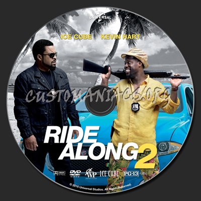 Ride Along 2 dvd label