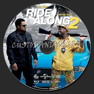 Ride Along 2 blu-ray label