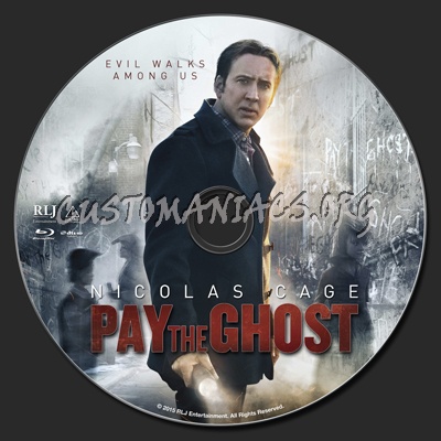 Pay The Ghost blu-ray label