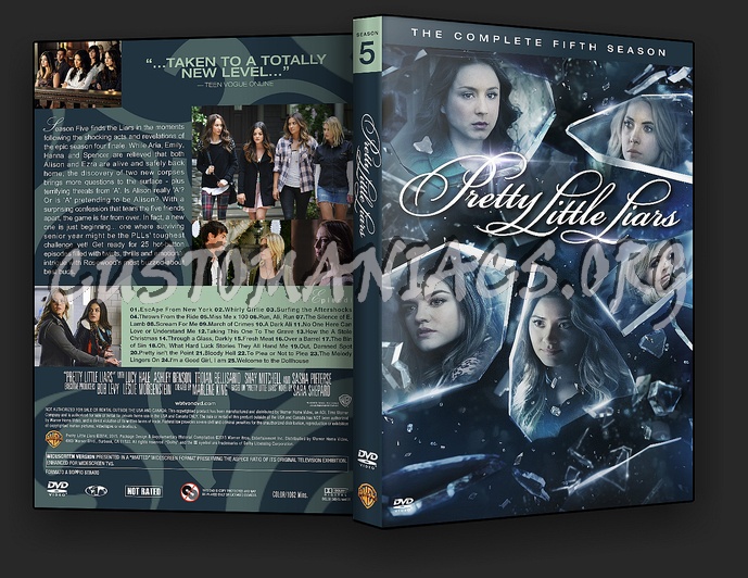 Pretty Little Liars - Season Five dvd cover