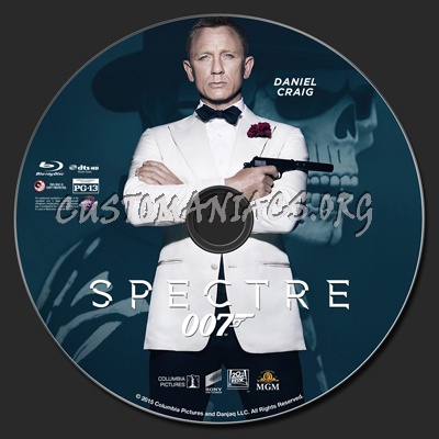 Spectre blu-ray label