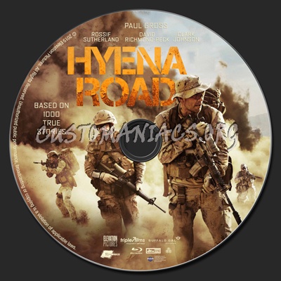 Hyena Road blu-ray label