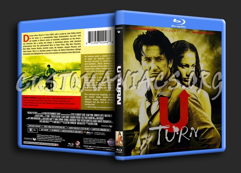 U-Turn blu-ray cover