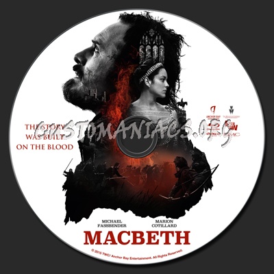 Macbeth (2015) blu-ray label