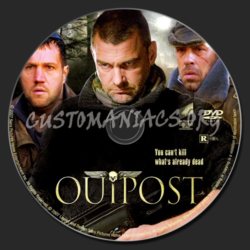 Outpost dvd label