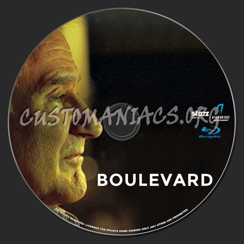 Boulevard blu-ray label