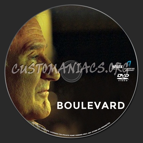 Boulevard dvd label