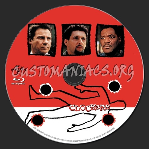 Clockers blu-ray label