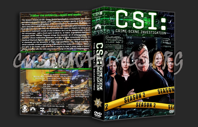 CSI: Crime Scene Investigation - The Complete Series (3370x2175