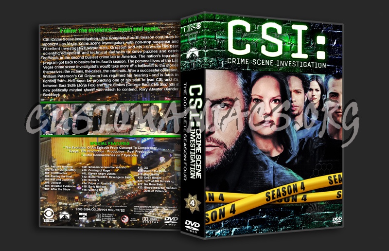 CSI: Crime Scene Investigation - The Complete Series (3370x2175) dvd cover