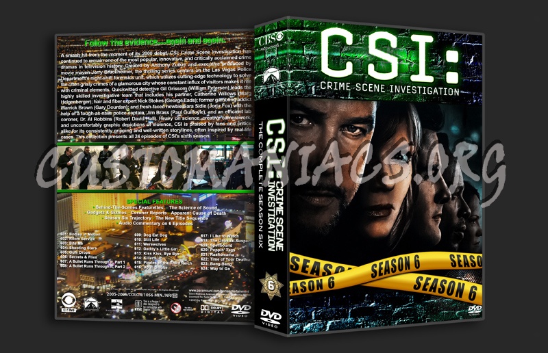 CSI: Crime Scene Investigation - The Complete Series (3370x2175) dvd cover