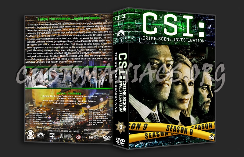 CSI: Crime Scene Investigation - The Complete Series (3370x2175) dvd cover