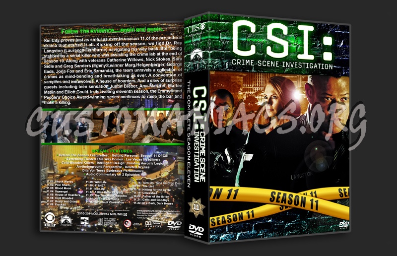 CSI: Crime Scene Investigation - The Complete Series (3370x2175) dvd cover