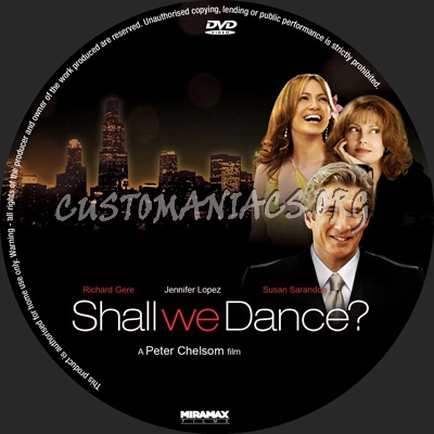 Shall We Dance dvd label