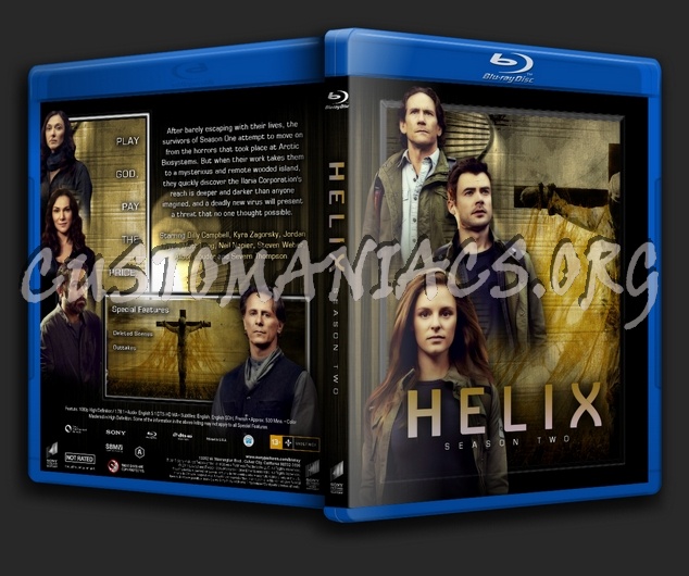 Helix - Season 2 blu-ray cover