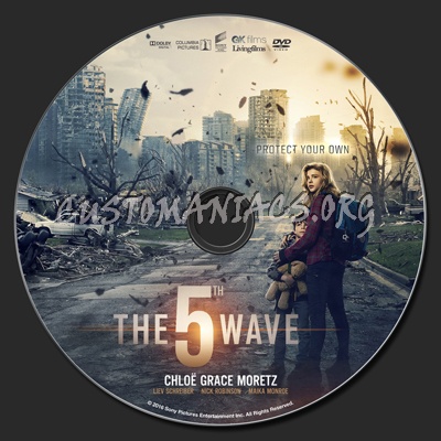 The 5th Wave (aka The Fifth Wave) dvd label