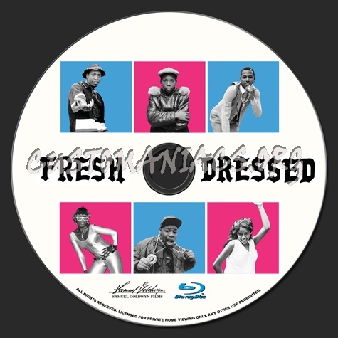 Fresh Dressed blu-ray label