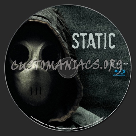 Static blu-ray label