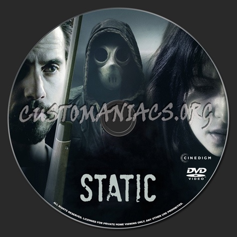 Static dvd label