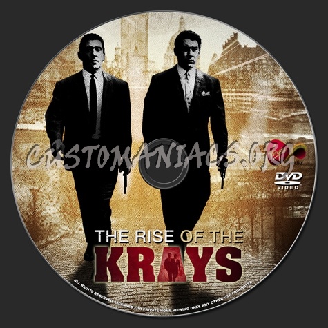 The Rise of the Krays dvd label