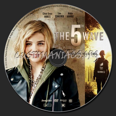 The 5th Wave (aka: The Fifth Wave) dvd label