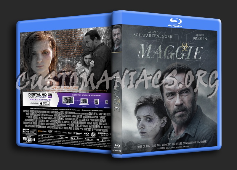 Maggie (2015) dvd cover