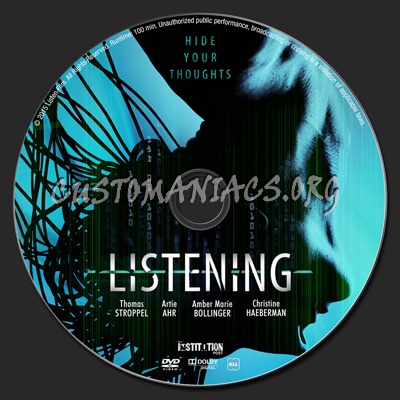 Listening dvd label