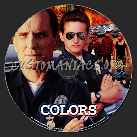 Colors blu-ray label