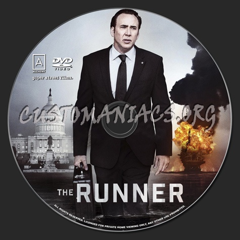 The Runner dvd label