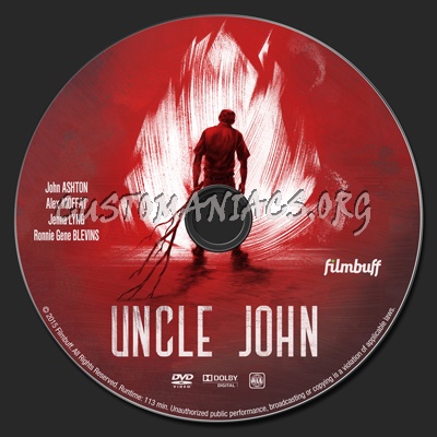 Uncle John dvd label