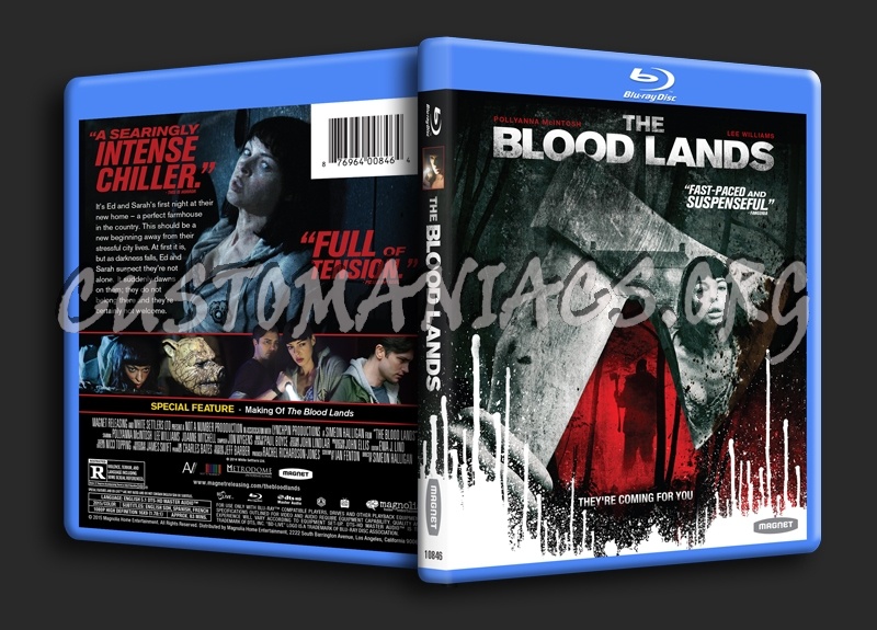 The Blood Lands blu-ray cover