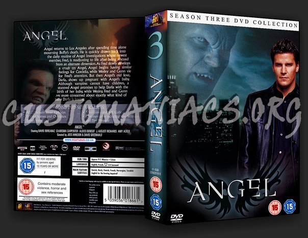 Angel Season 3 dvd cover