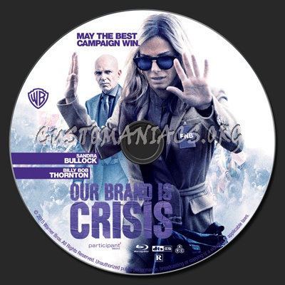 Our Brand is Crisis blu-ray label
