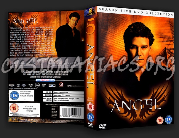 Angel Season 5 dvd cover