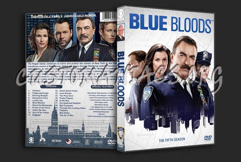 Blue Bloods - Season 5 dvd cover