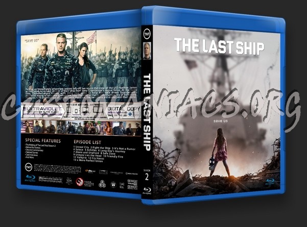 The Last Ship Season 2 blu-ray cover