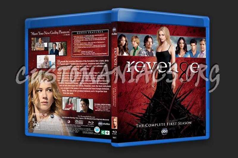 Revenge - Season 1 blu-ray cover