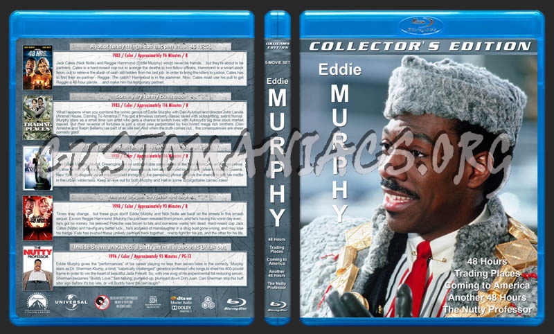 Eddie Murphy Collection blu-ray cover