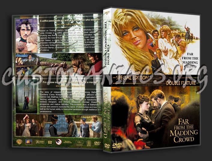 Far From the Madding Crowd Double Feature dvd cover
