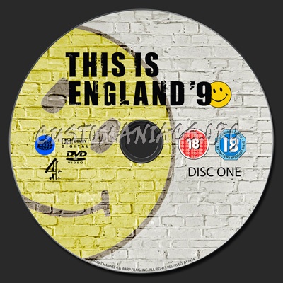 This Is England `90 dvd label