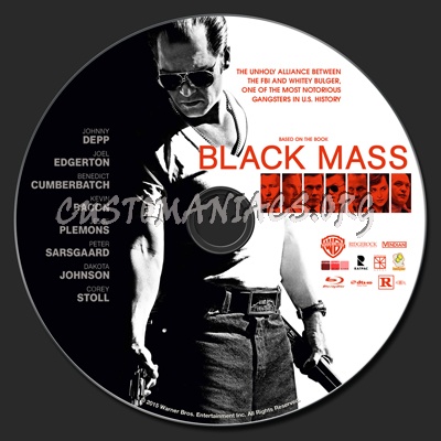 Black Mass blu-ray label