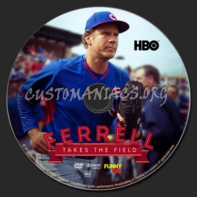 Farrell Takes the Field dvd label