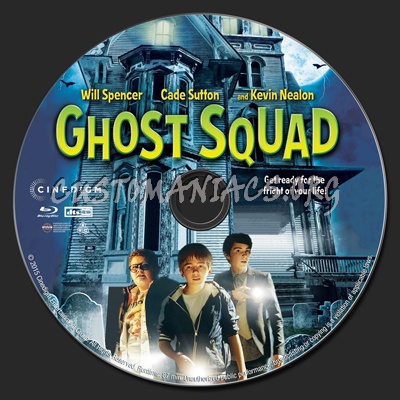 Ghost Squad blu-ray label