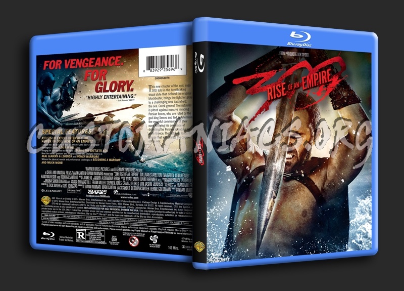 300 Rise of an Empire blu-ray cover