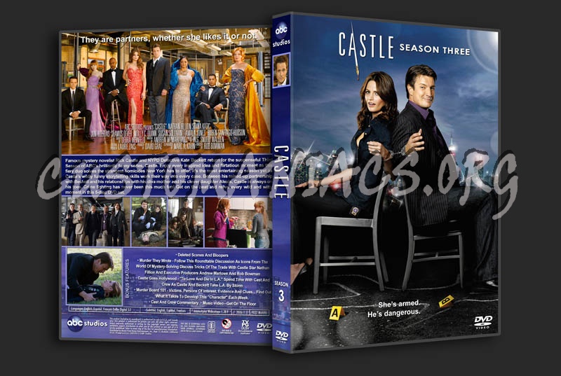 Castle - Seasons 1-7 dvd cover