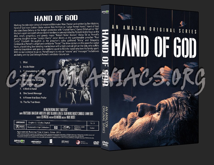 Hand Of God - An Amazon original series dvd cover